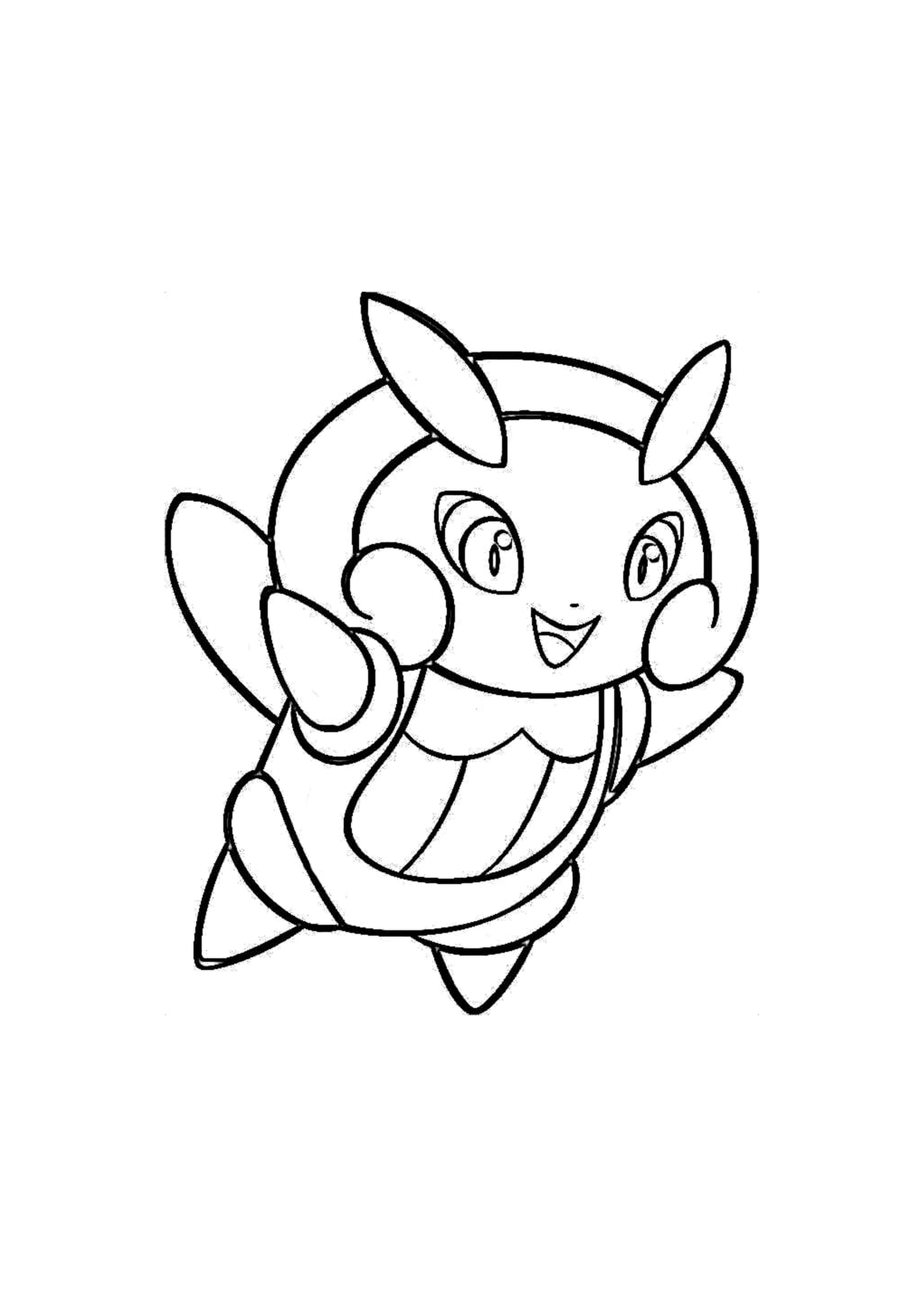Coloriage Lumivole (A4) à imprimer