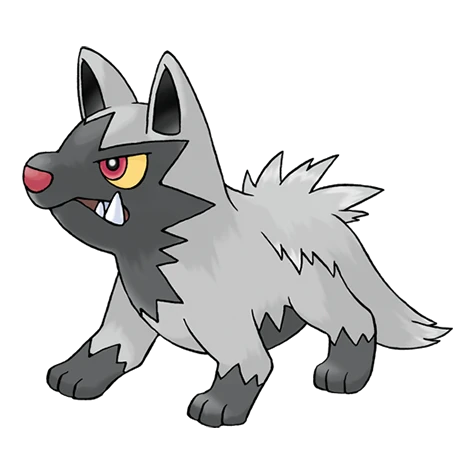 Poochyena coloring page