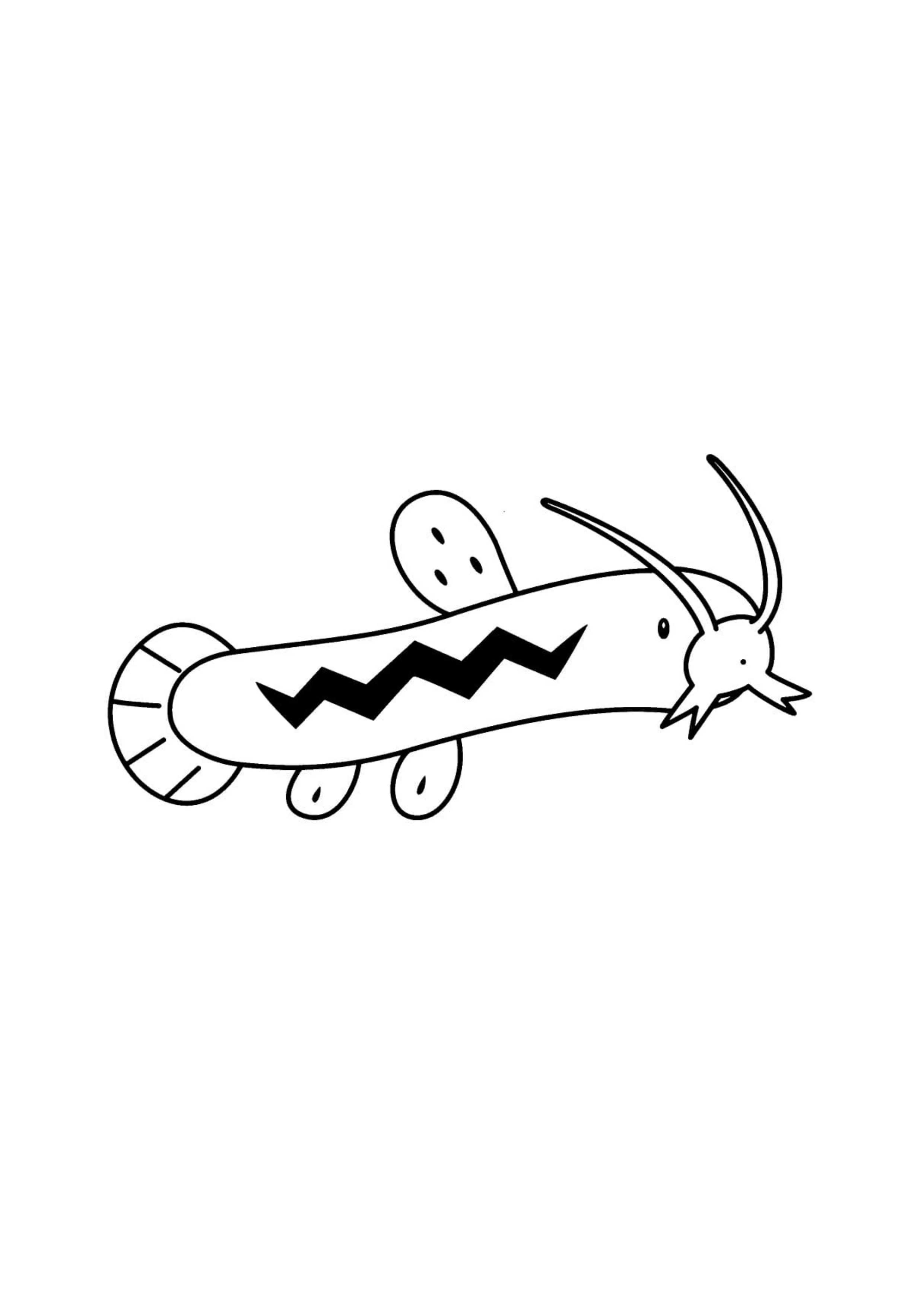 Barboach coloring page (A4) to print