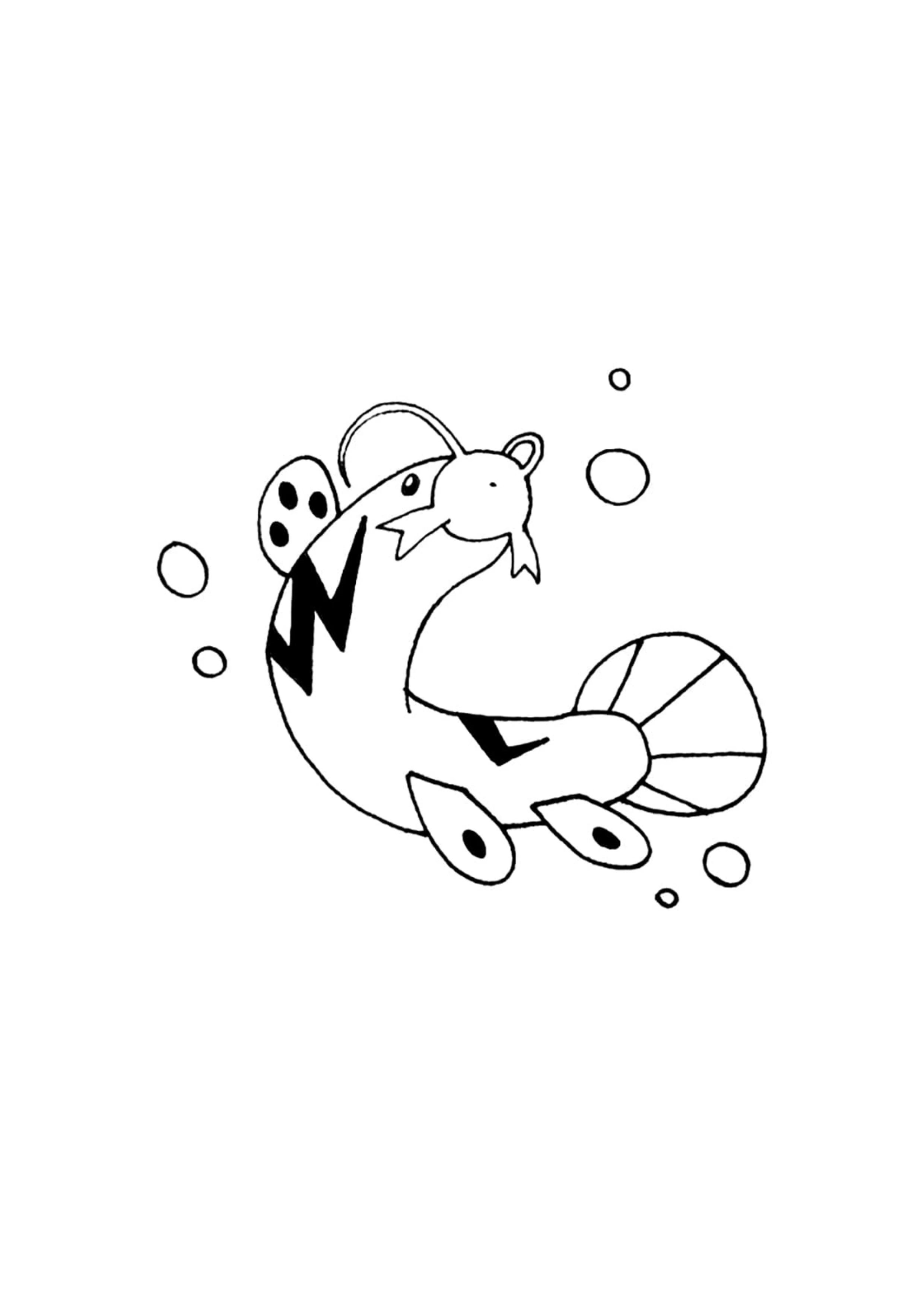 Barboach coloring page (A4) to print