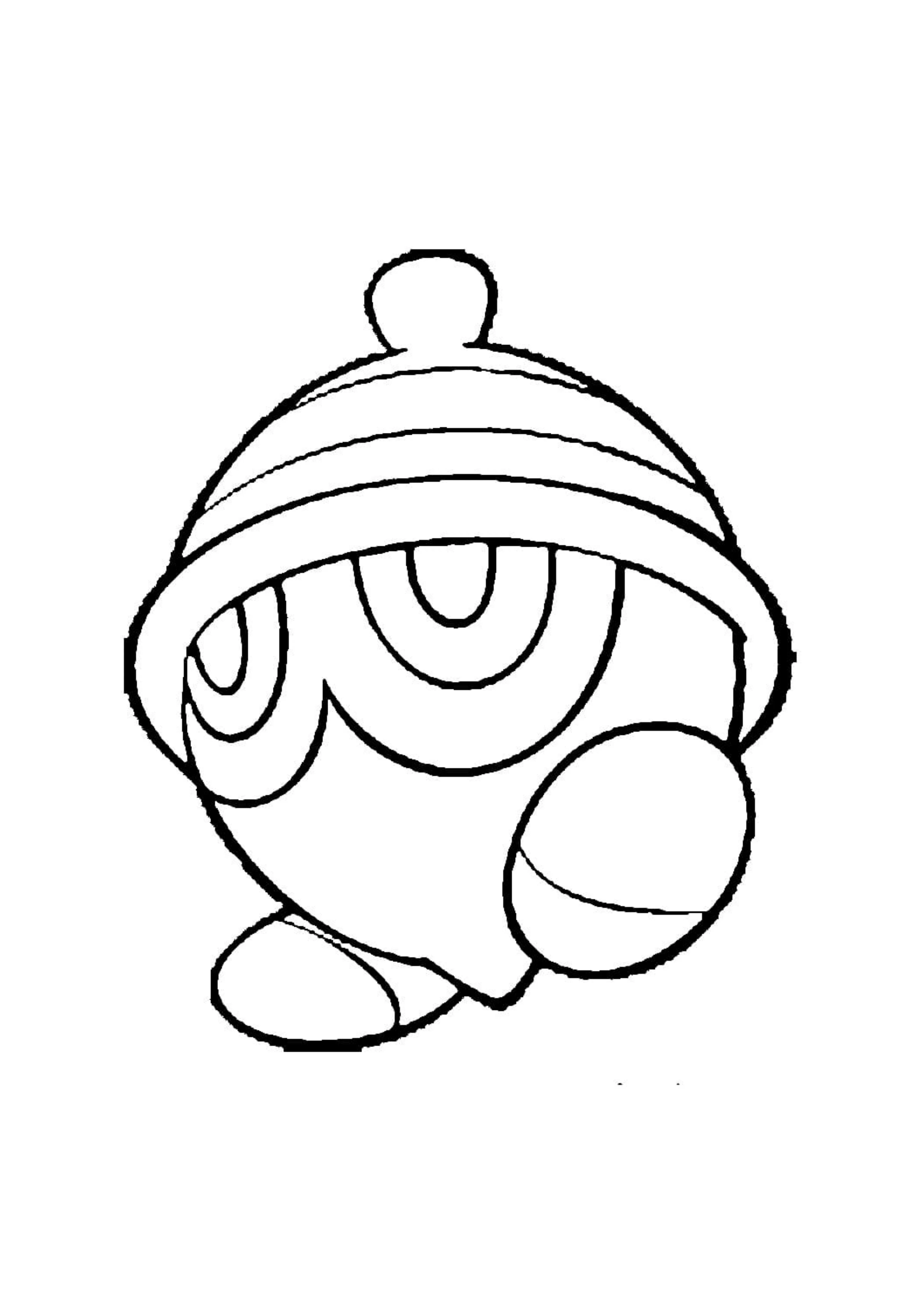 Seedot coloring page (A4) to print