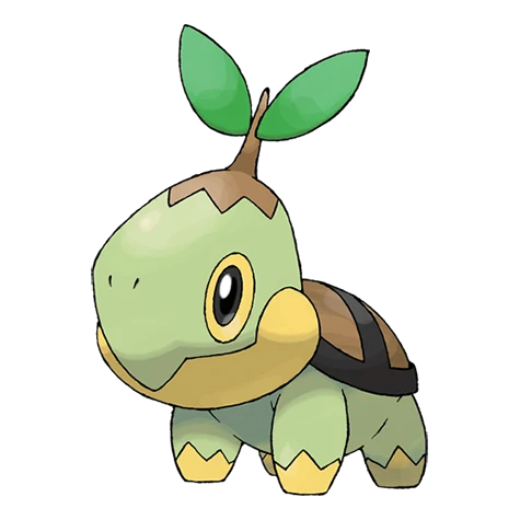 Turtwig coloring page