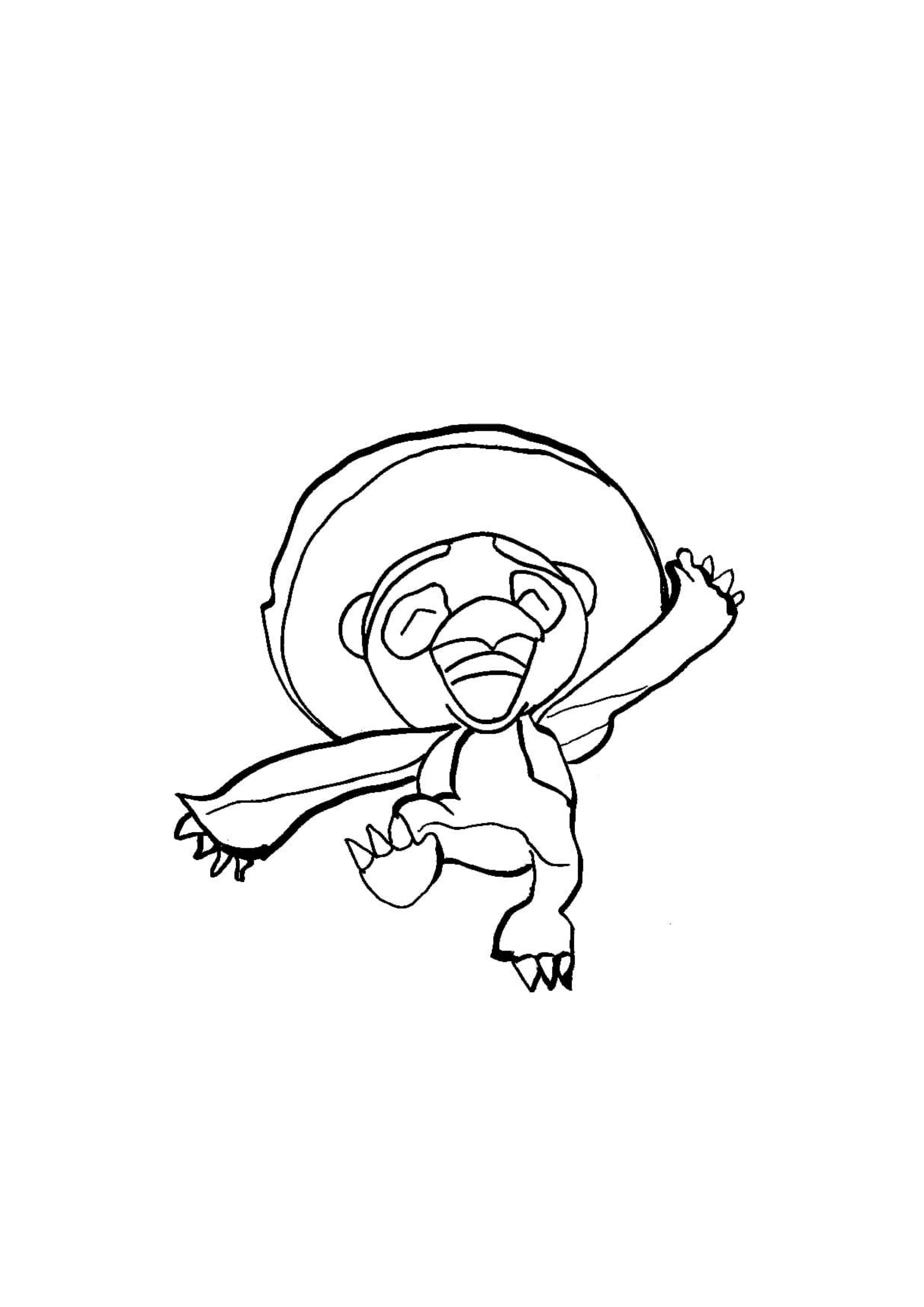 Página para colorear Lombre (A4) para imprimir