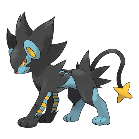 Luxray coloring page