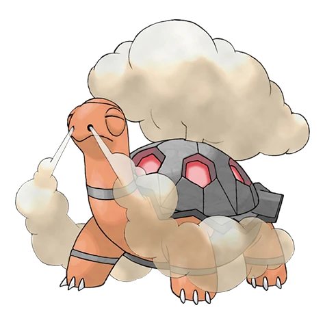 Torkoal coloring page