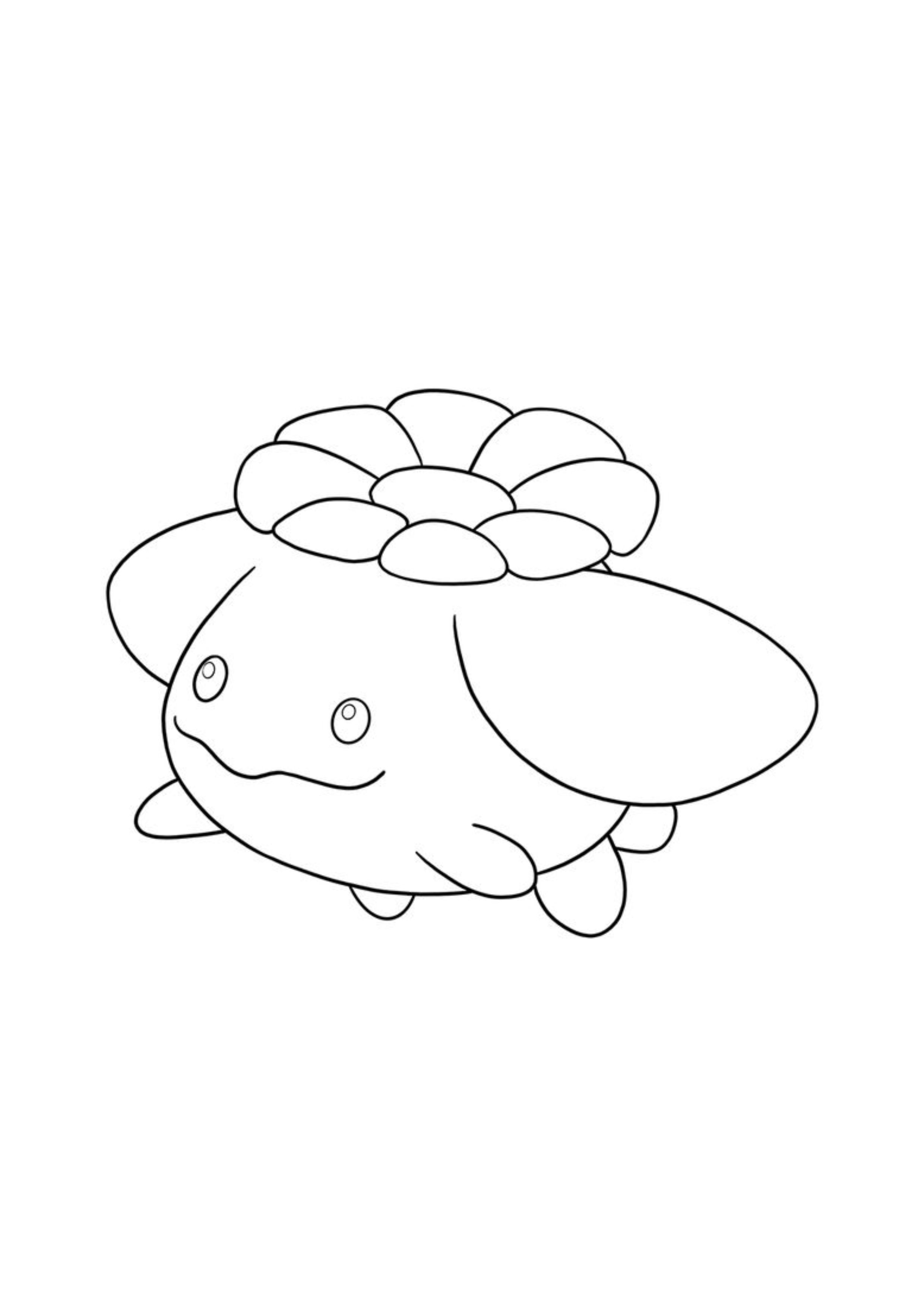 Coloriage Floravol (A4) à imprimer