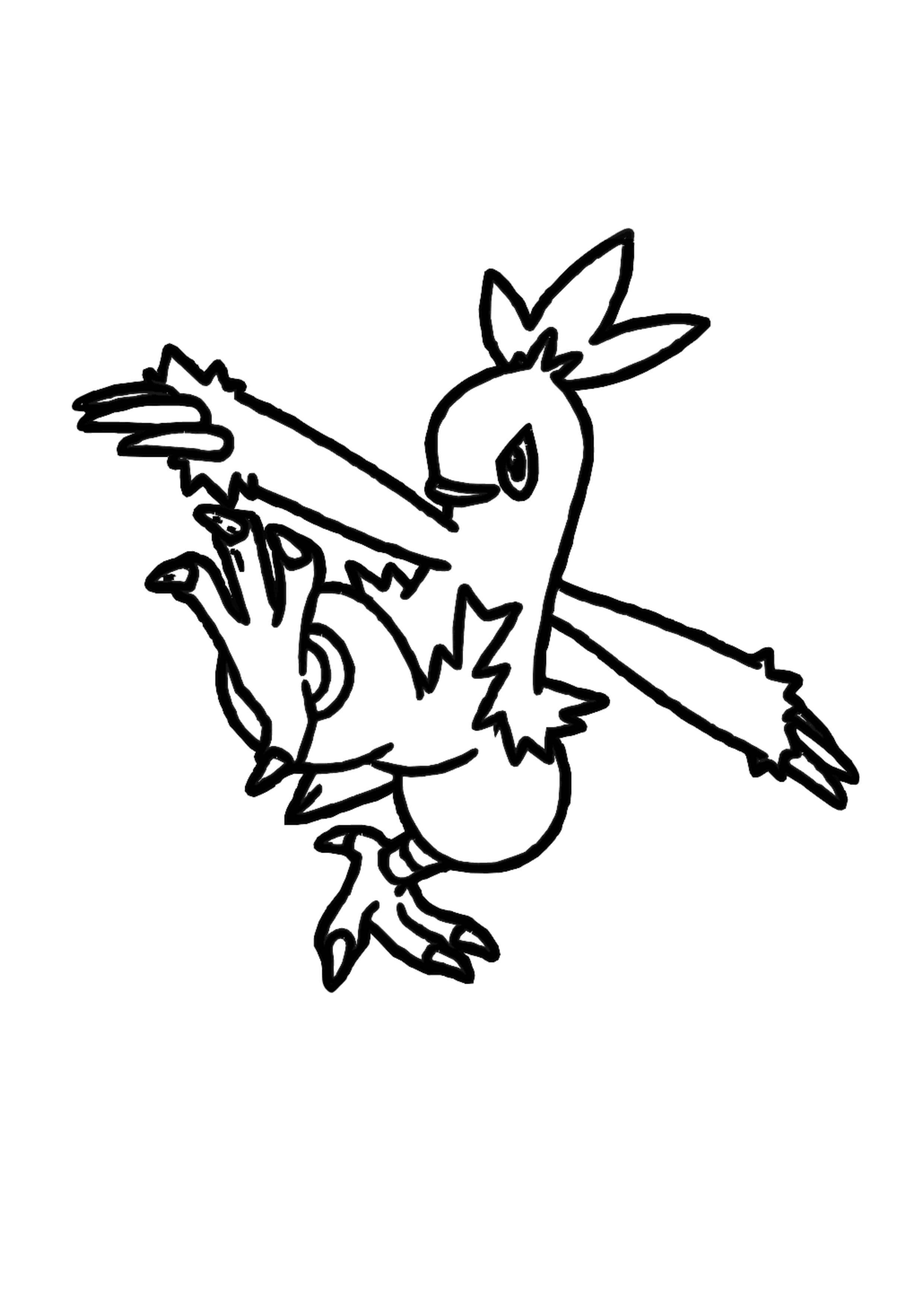 Coloriage Galifeu (A4) à imprimer