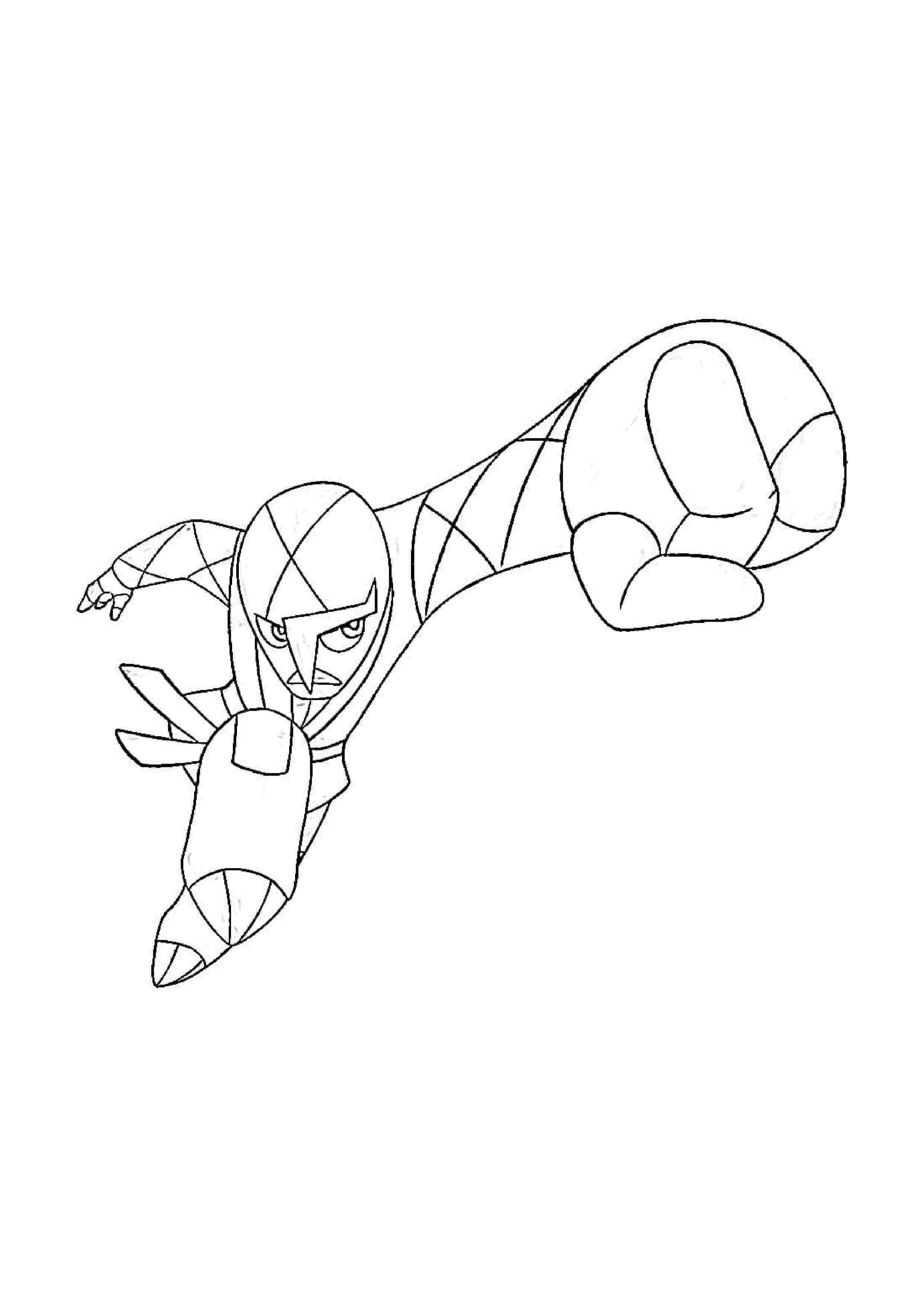 Página para colorear Sawk (A4) para imprimir