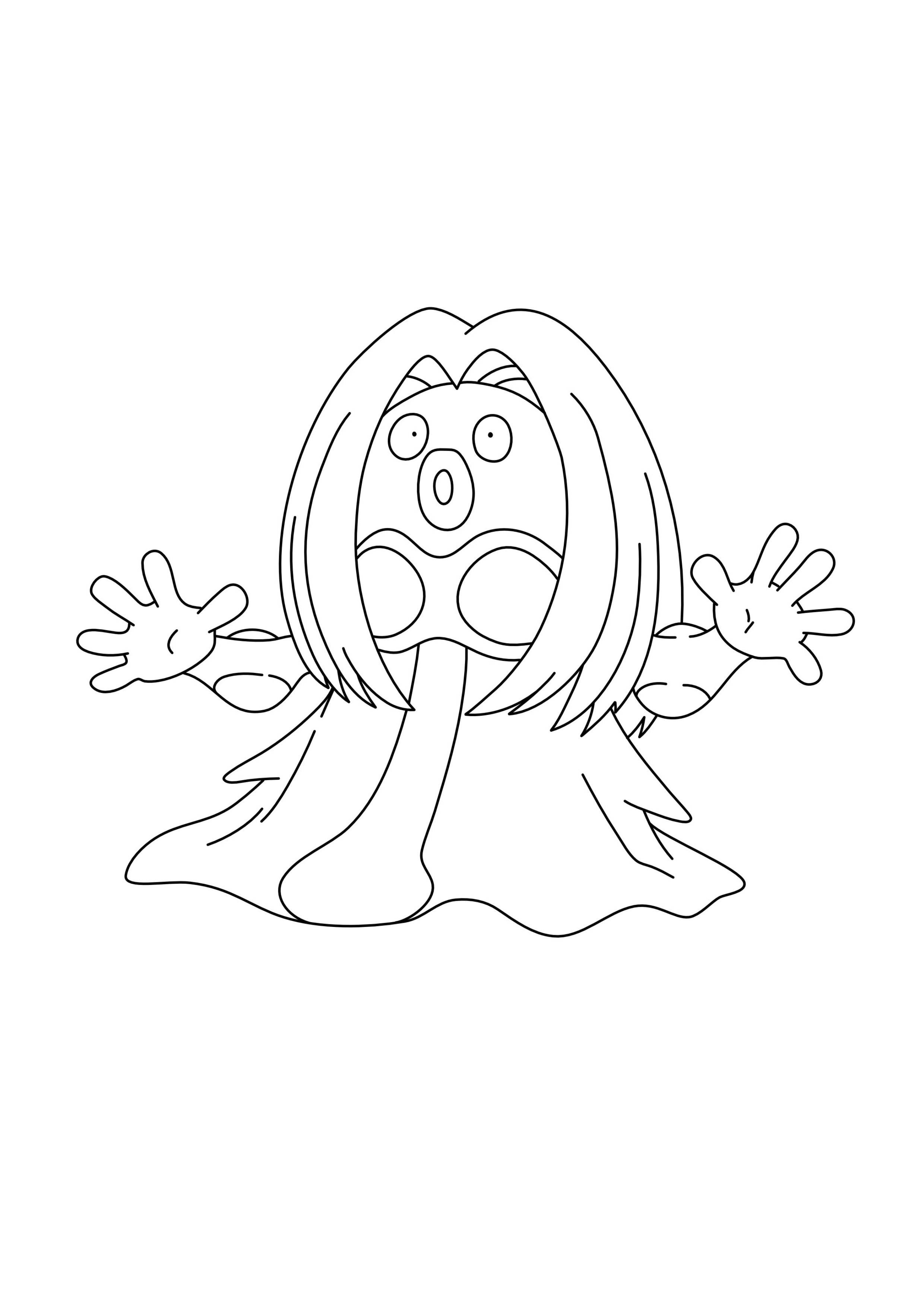 Coloriage Lippoutou (A4) à imprimer