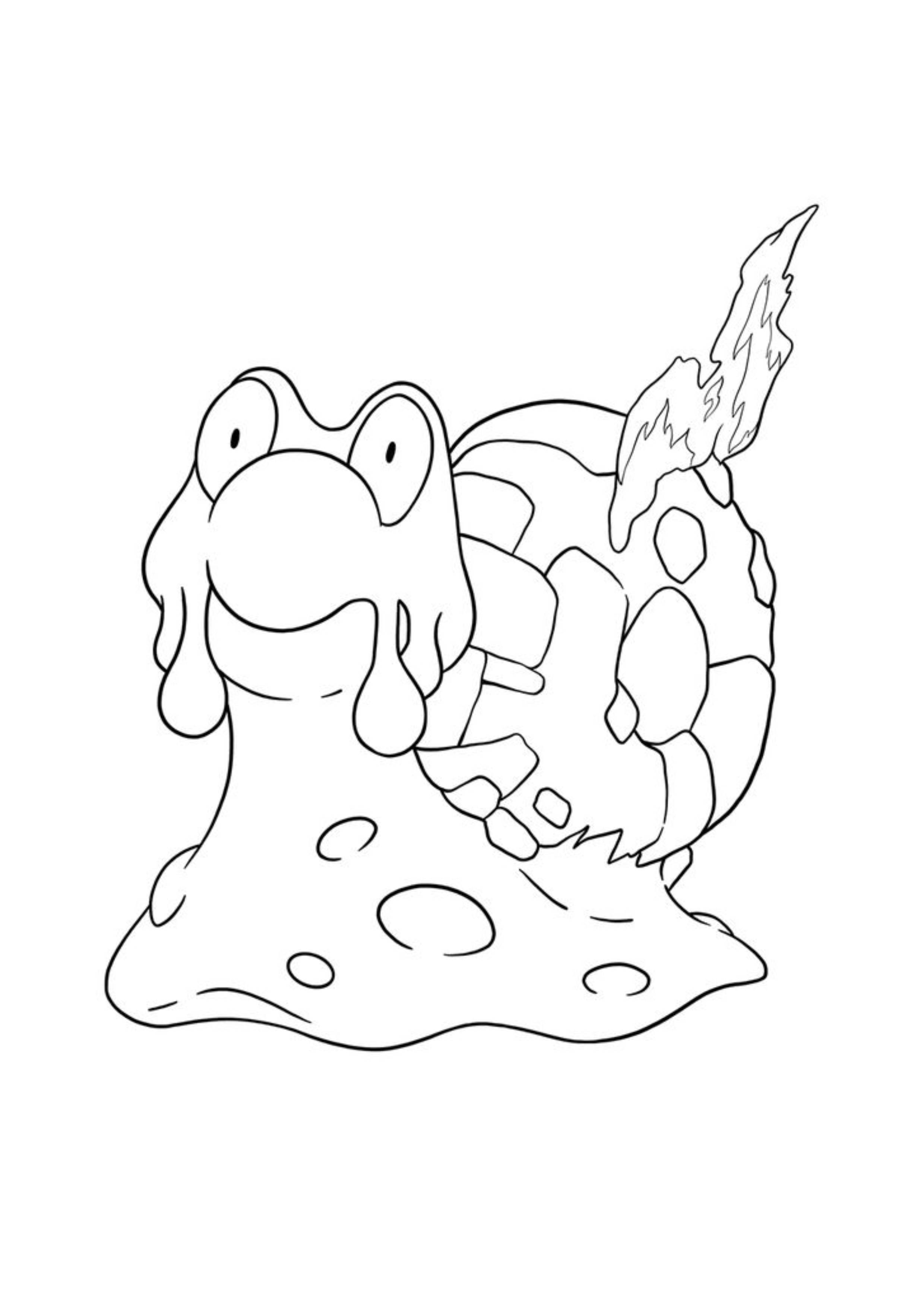 Coloriage Volcaropod (A4) à imprimer