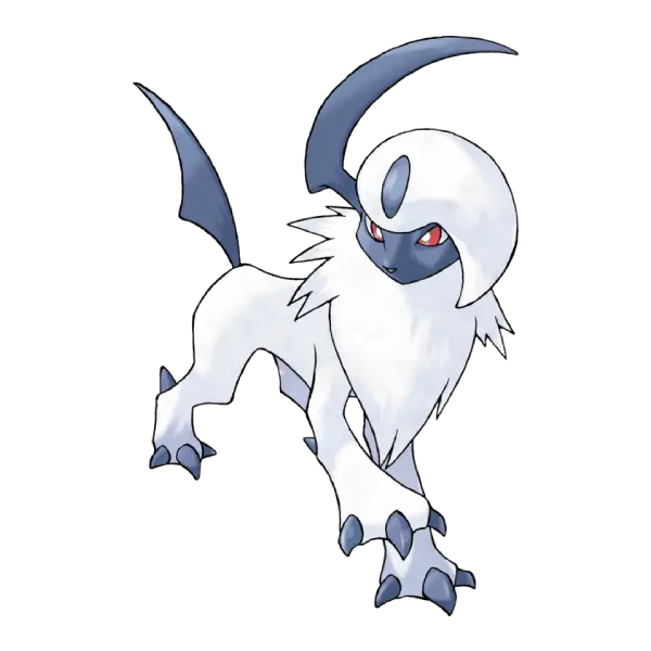 Absol coloring page