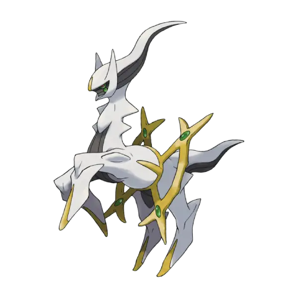 Página para colorear Arceus