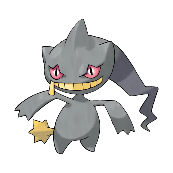 Banette coloring page