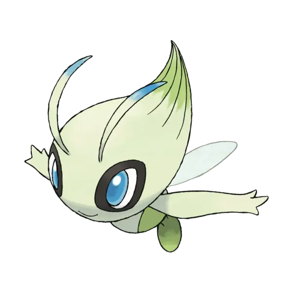 Celebi coloring page