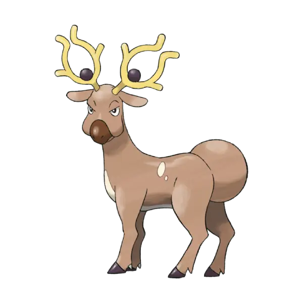 Stantler coloring page