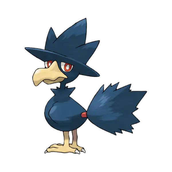 Murkrow coloring page