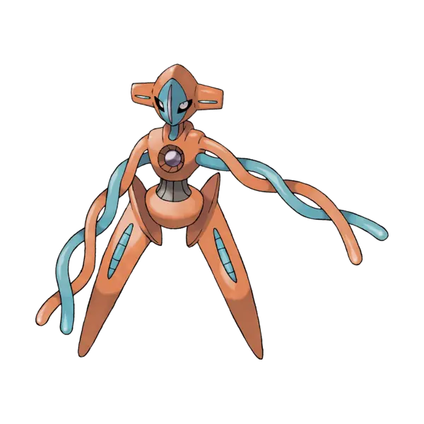 Deoxys coloring page