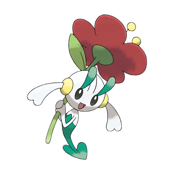 Floette coloring page