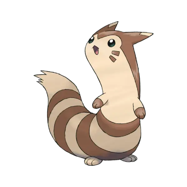 Furret coloring page