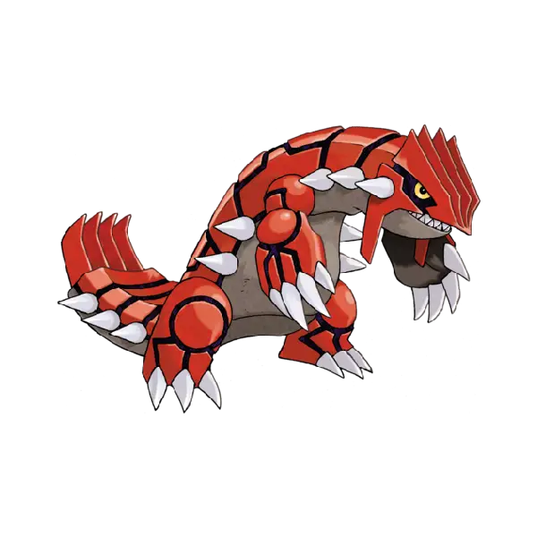 Groudon coloring page
