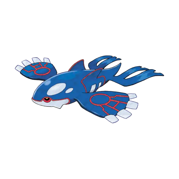 Kyogre coloring page