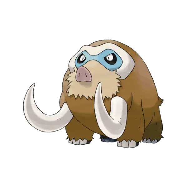 Página para colorear Mamoswine