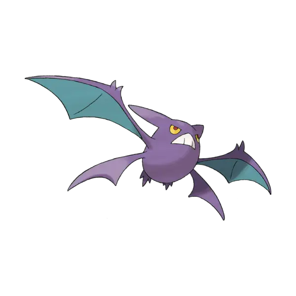 Crobat coloring page