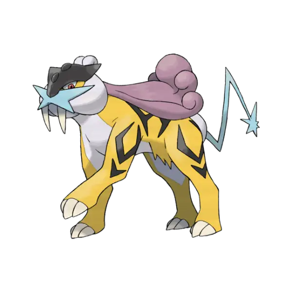 Raikou coloring page