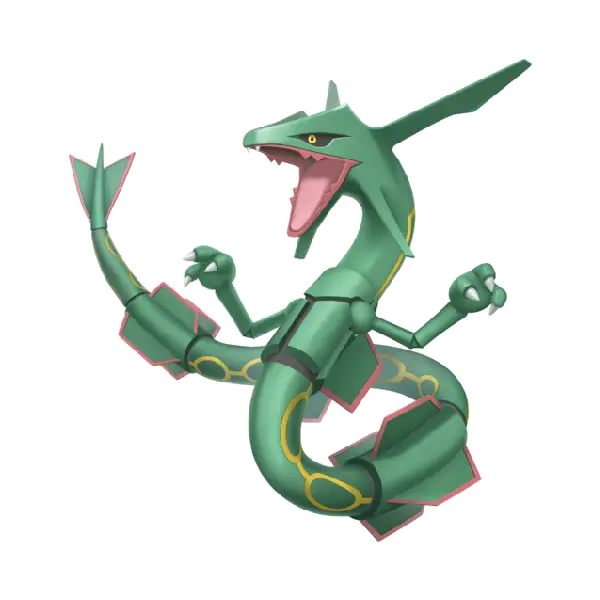 Rayquaza coloring page