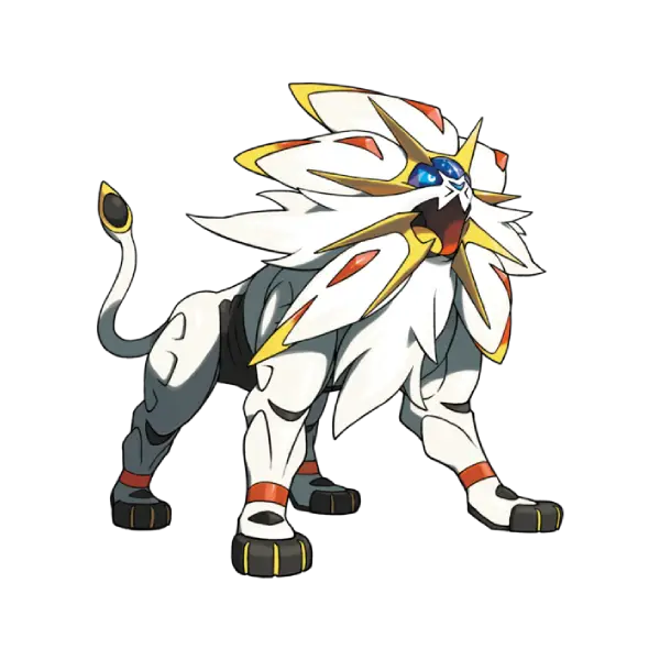 Página para colorear Solgaleo