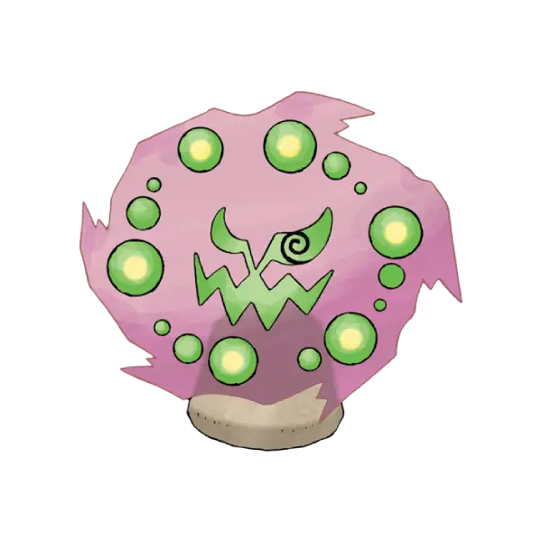 Página para colorear Spiritomb