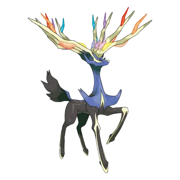 Xerneas coloring page
