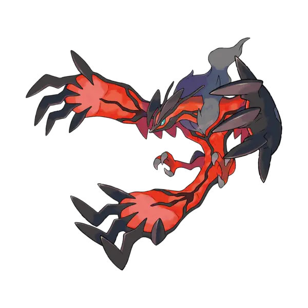 Yveltal coloring page