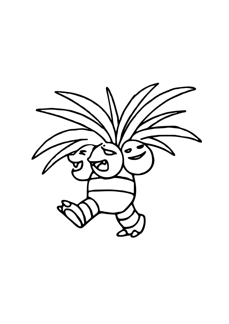 Coloriage Noadkoko (A4) à imprimer