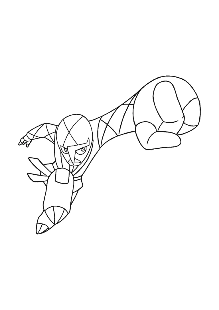 Página para colorear Sawk (A4) para imprimir