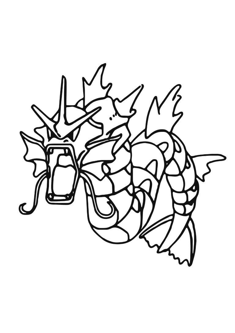 Coloriage Léviator (A4) à imprimer