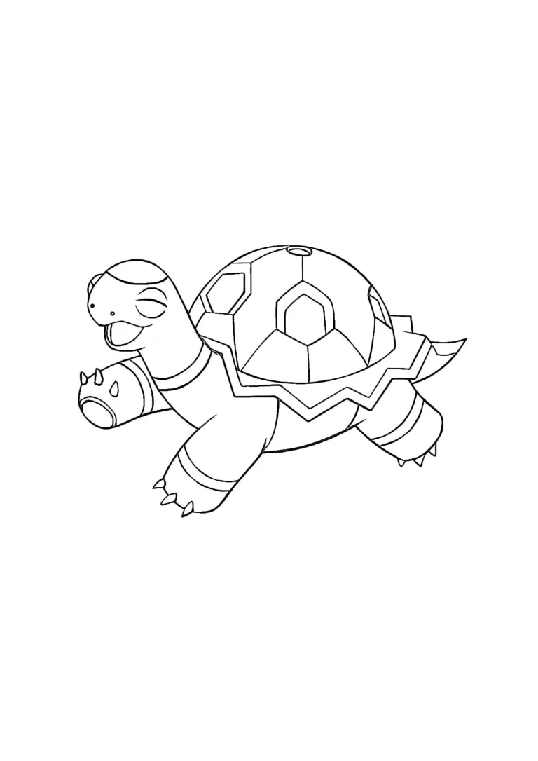 Coloriage Chartor (A4) à imprimer