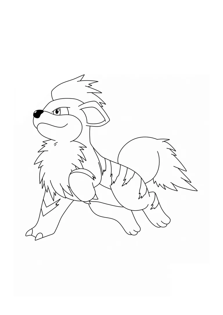 Coloriage Caninos (A4) à imprimer