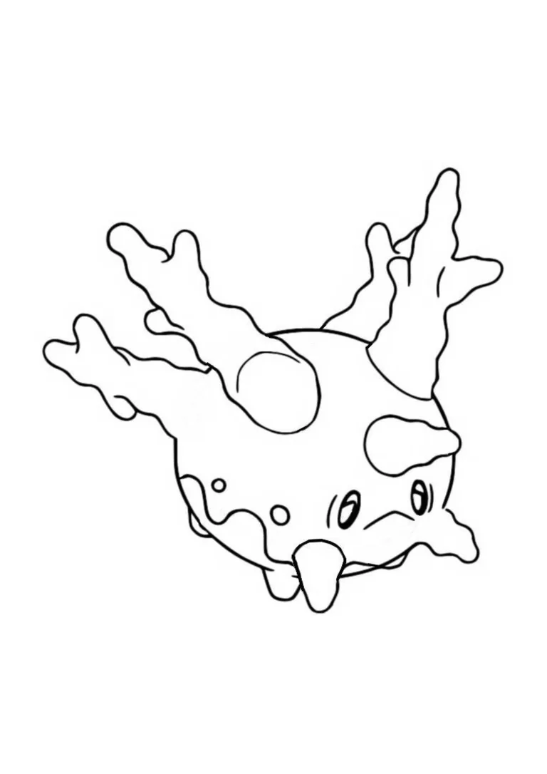 Coloriage Corayon (A4) à imprimer