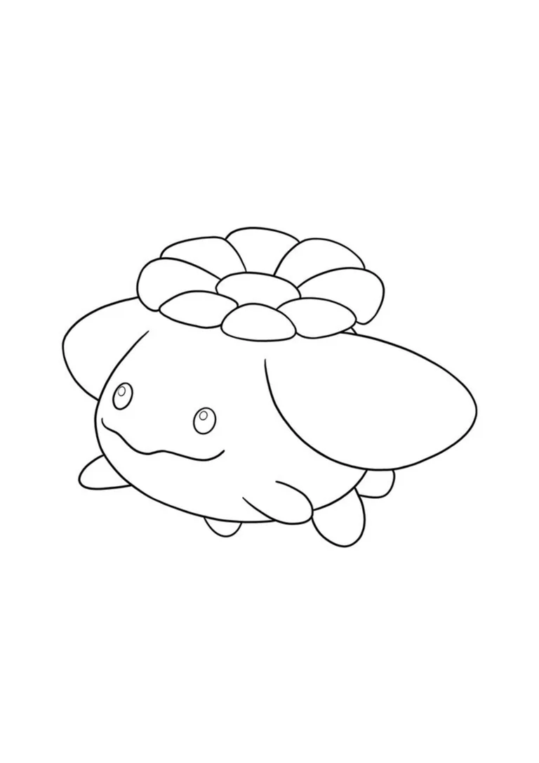 Coloriage Floravol (A4) à imprimer