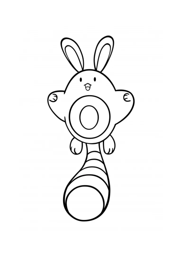 Página para colorear Sentret (A4) para imprimir