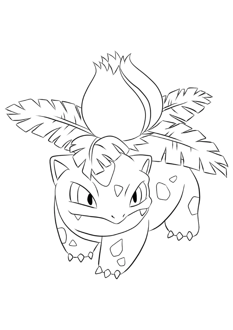 Coloriage Herbizarre (A4) à imprimer