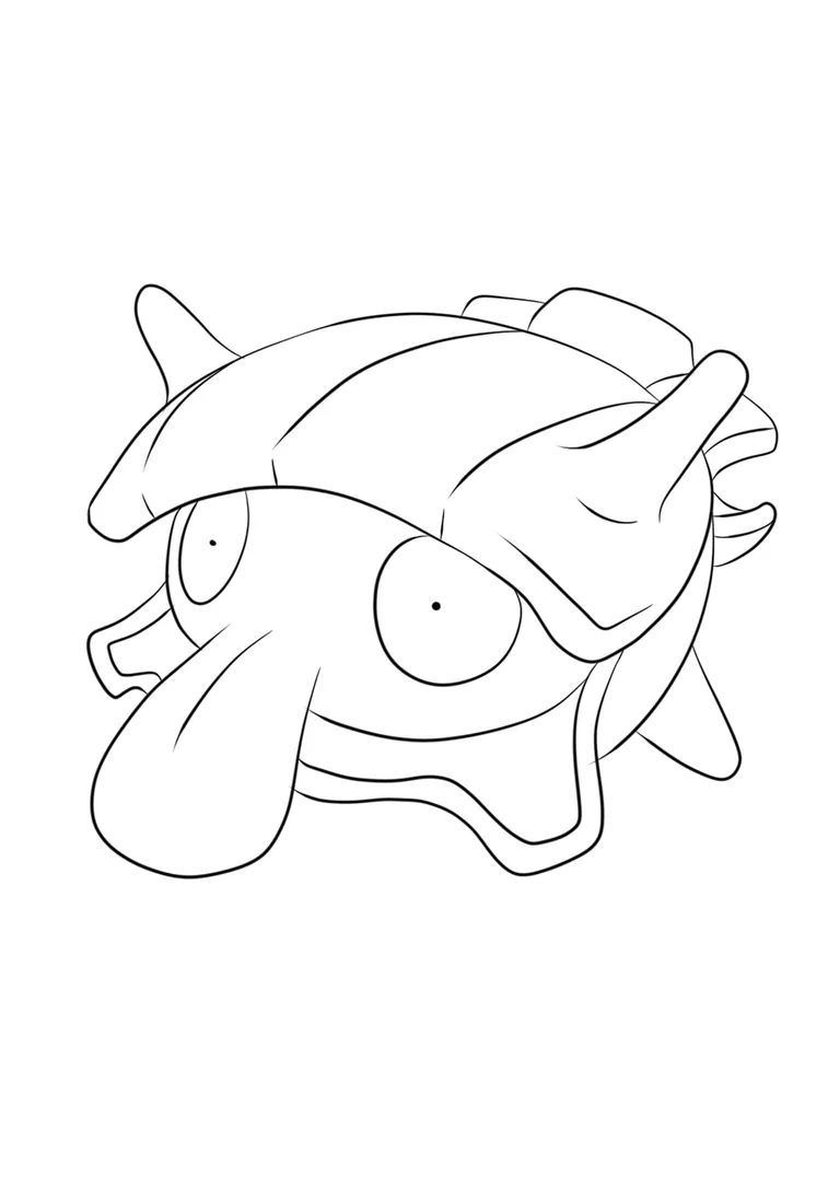 Coloriage Kokiyas (A4) à imprimer
