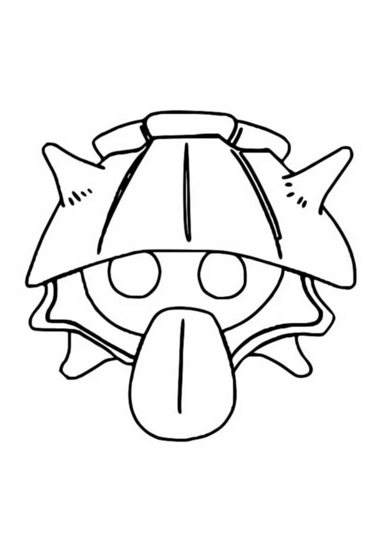 Coloriage Kokiyas (A4) à imprimer