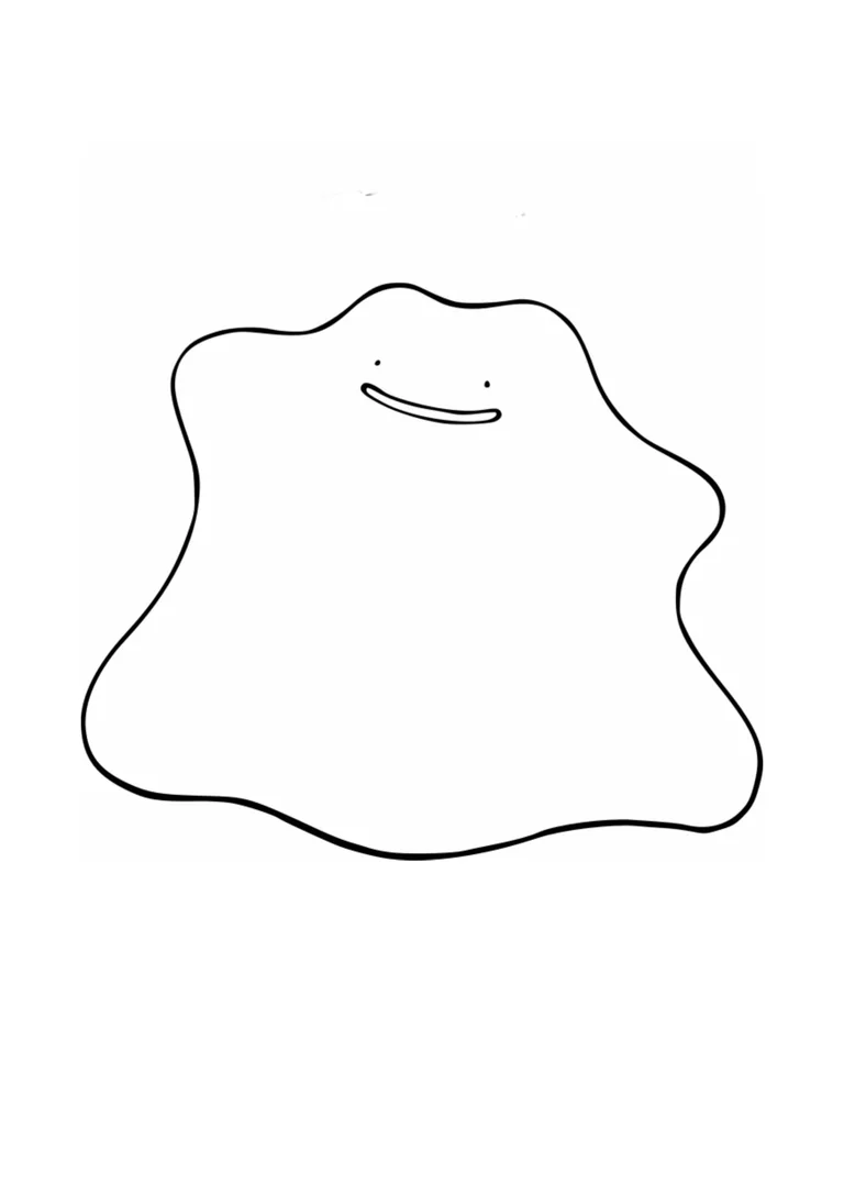 Ditto coloring page (A4) to print