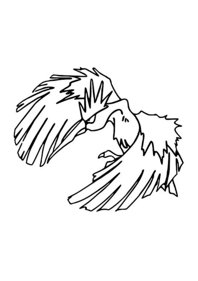 Coloriage Rapasdepic (A4) à imprimer