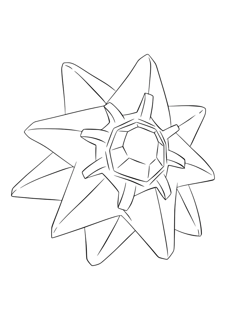 Coloriage Staross (A4) à imprimer